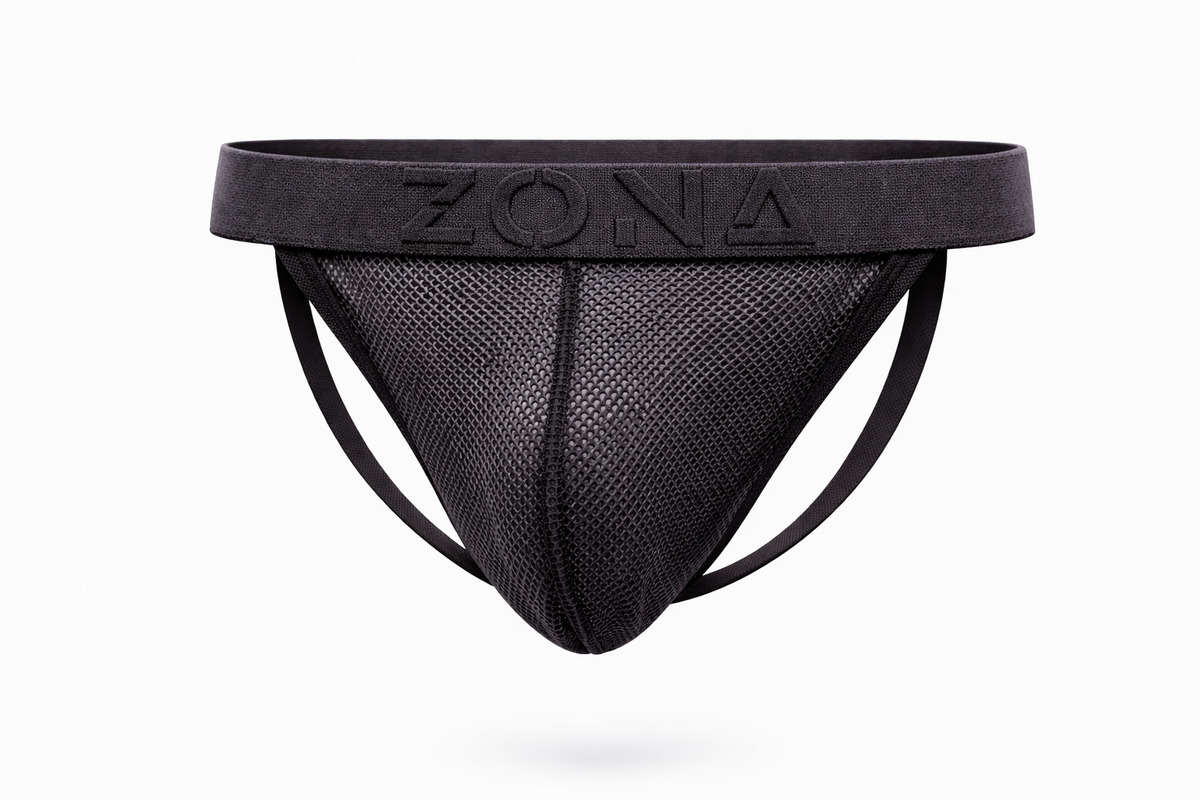 Black Glow Jockstrap HS015H