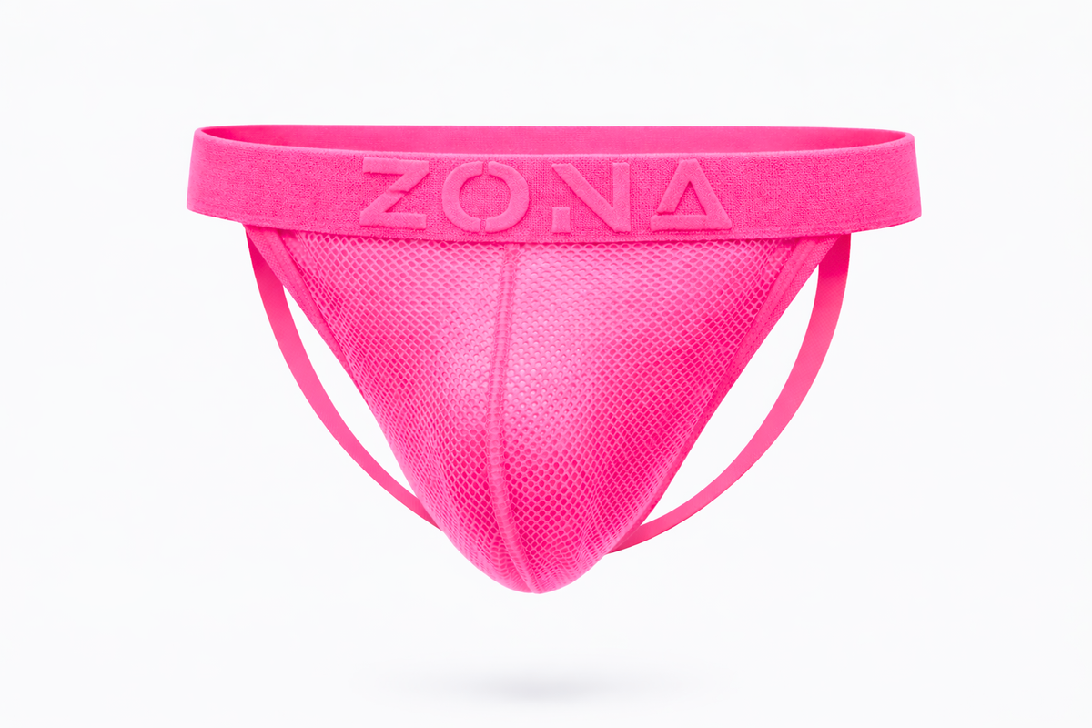 Pink Glow Jockstrap HS015F