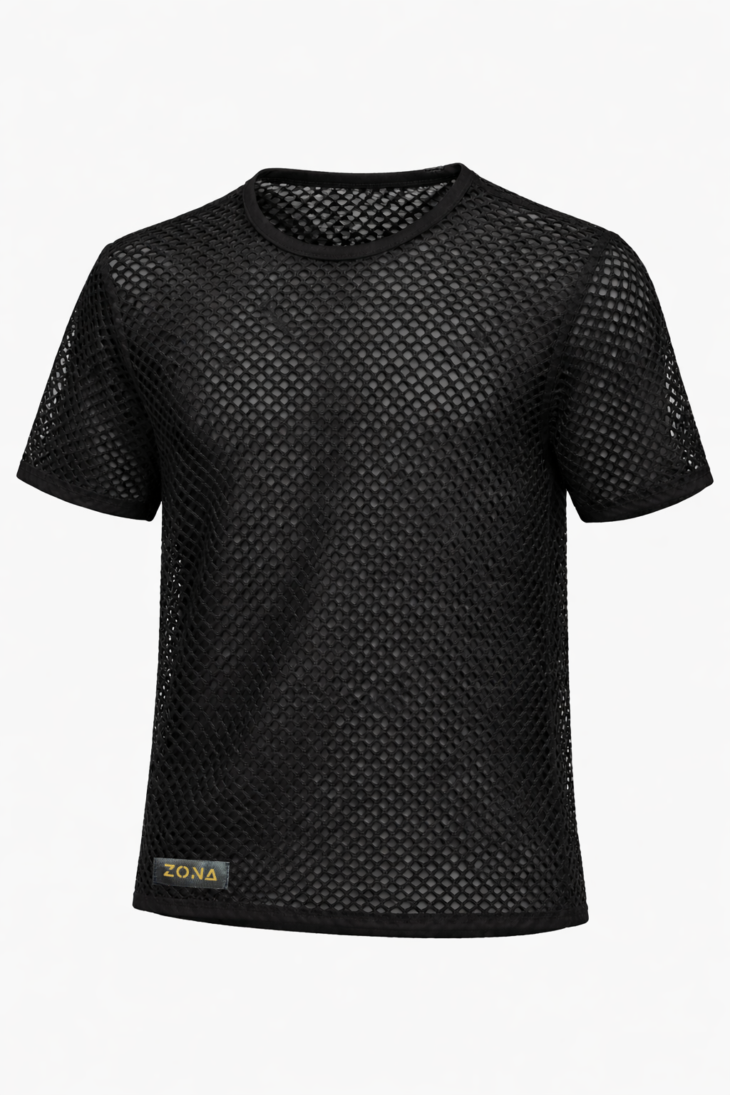 Black Mesh Shirt HS017A